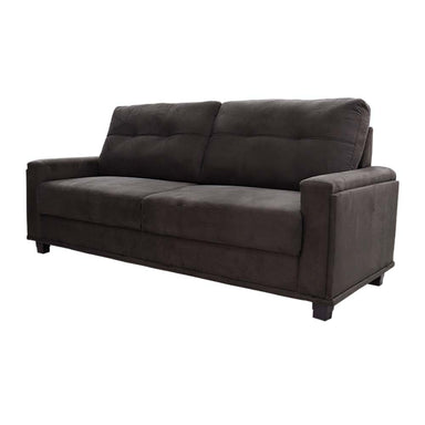 Sofá 3 puestos modelo Poltrona Matera 3113color café 8288