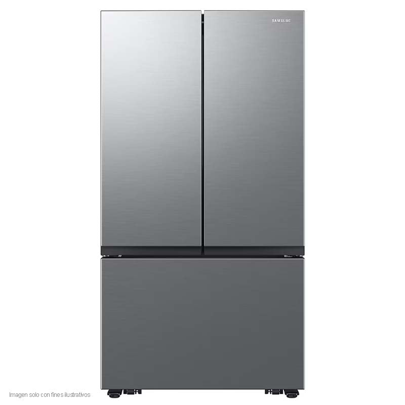 Refrigeradora French Door 31.3pc RF32CG5N10S9AP Samsung inverter de 3 puertas acero inoxidable
