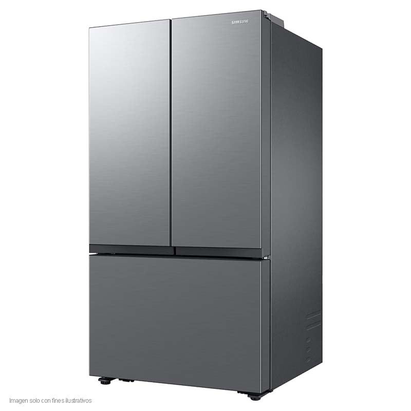 Refrigeradora French Door 31.3pc RF32CG5N10S9AP Samsung inverter de 3 puertas acero inoxidable