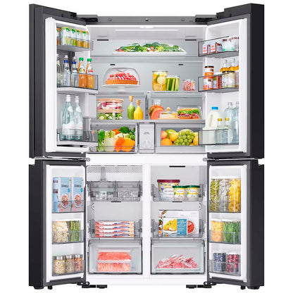 Refrigeradora 23PC French Door Bespoke, 4 puertas, Samsung color blanco limpio.