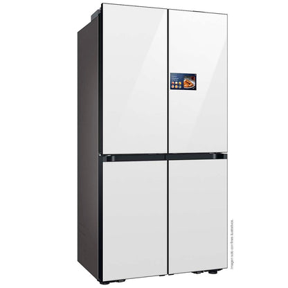 Refrigeradora 23PC French Door Bespoke, 4 puertas, Samsung color blanco limpio.