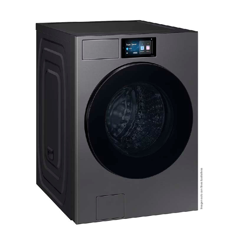 Lavadora Bespoke AI carga frontal 26 Kg WF90F26ADSAP AI Home y AI OptiWash+ Samsung