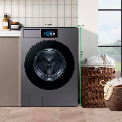 Lavadora Bespoke AI carga frontal 26 Kg WF90F26ADSAP AI Home y AI OptiWash+ Samsung