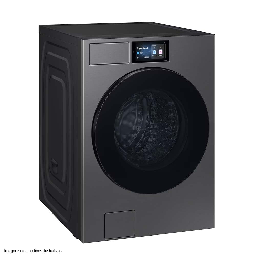 Lavadora Bespoke AI carga frontal 26 Kg WF90F26ADSAP AI Home y AI OptiWash+ Samsung