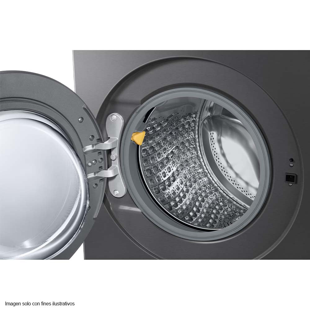 Lavadora Bespoke AI carga frontal 26 Kg WF90F26ADSAP AI Home y AI OptiWash+ Samsung