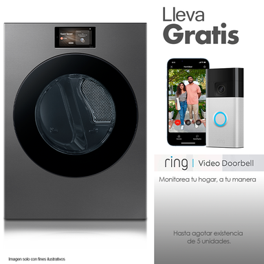 Secadora 24kg eléctrica Bespoke DV90F24UESAP Samsnug 3RD geraration Samsung