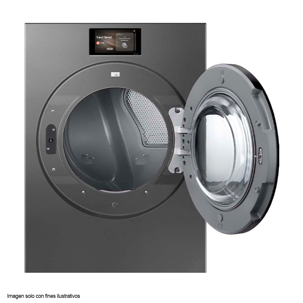 Secadora de 24kg a gas BESPOKE DV90F24UPSAP Samsung, pantalla táctil LCD de 7 pulgadas multi control