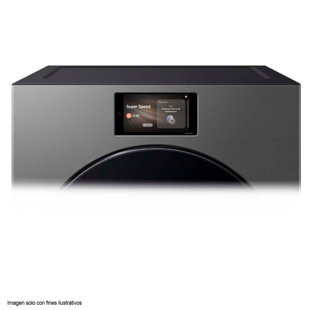 Secadora de 24kg a gas BESPOKE DV90F24UPSAP Samsung, pantalla táctil LCD de 7 pulgadas multi control