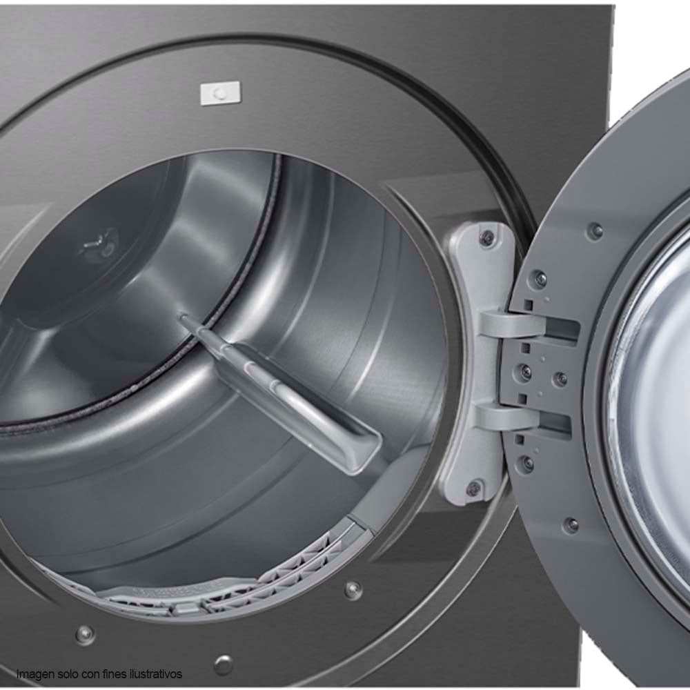 Secadora de 24kg a gas BESPOKE DV90F24UPSAP Samsung, pantalla táctil LCD de 7 pulgadas multi control