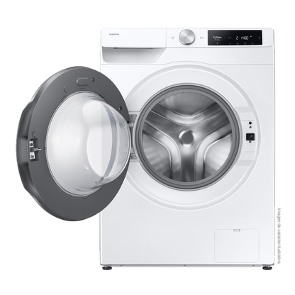 Lavadora 11.5kg WW11DG6U34LEED, Samsung de carga frontal, AI Ecobubble, Super Speed, Hygienes Steam