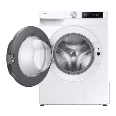 Lavadora 10.5kg WW11DG6U34LEED, Samsung de carga frontal, AI Ecobubble, Super Speed, Hygienes Steam