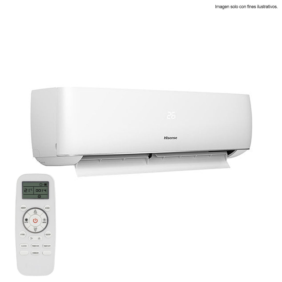 Aire acondicionado Split 18000BTU ATR182KA Hisense inverter