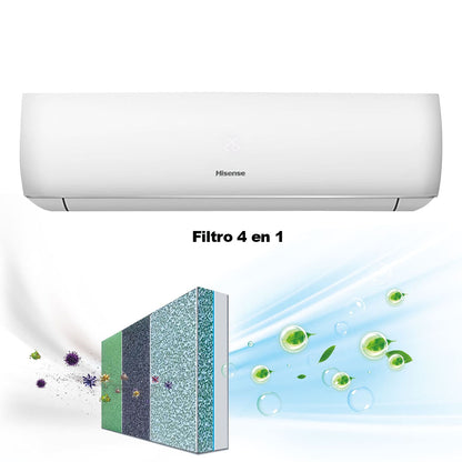 Aire acondicionado Split 18000BTU ATR182KA Hisense inverter