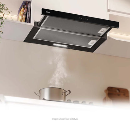 Extractor de grasa retráctil Touch 60 Drija empotrable 3 volicidades2 filtros