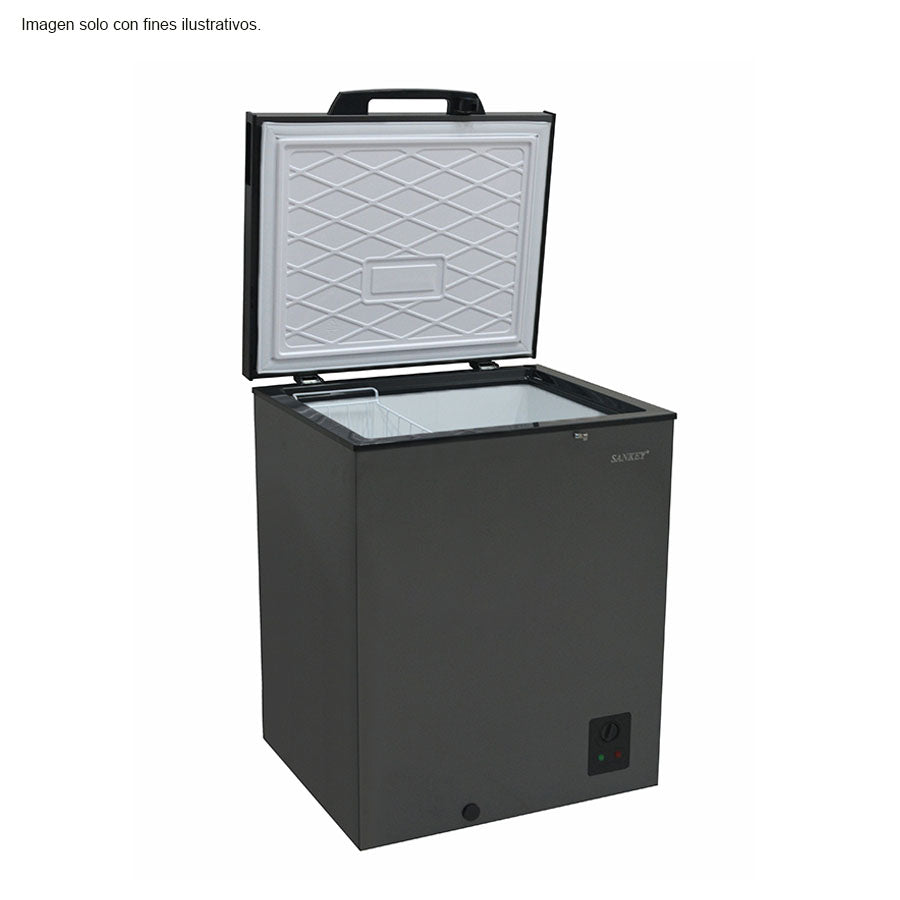Congelador Horizontal 5.15pc RFC-592G Sankey con llave de seguridad