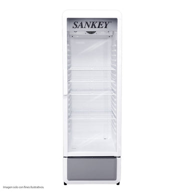 Enfriador comercial 9.88pc RFD-12N89 Sankey  puerta de 2 capas de vidrio templado