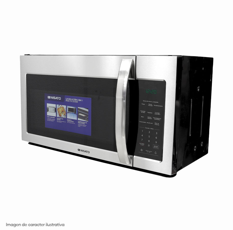Microondas extractor empotrable 2.0 pc NMWE-45LSSDM Nisato