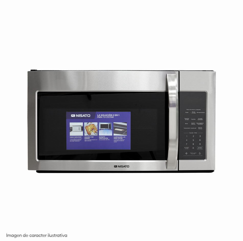Microondas extractor empotrable 2.0 pc NMWE-45LSSDM Nisato