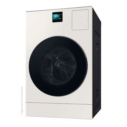 Lavadora y Secadora eléctrica 26kg WD26FB8690BEAP Samsung color Beige