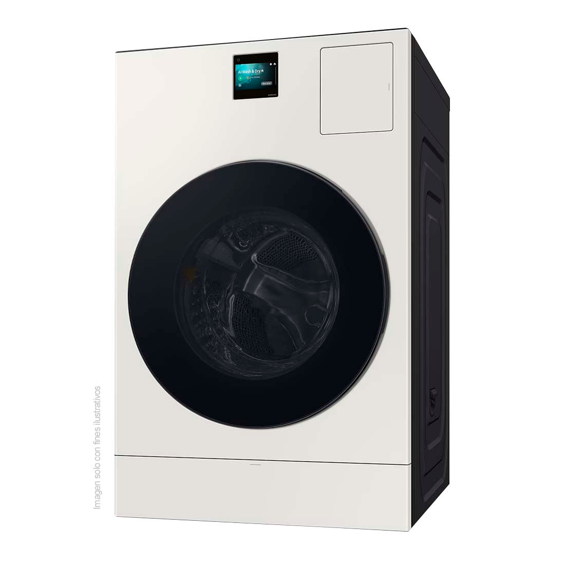 Lavadora y Secadora eléctrica 26kg WD26FB8690BEAP Samsung color Beige