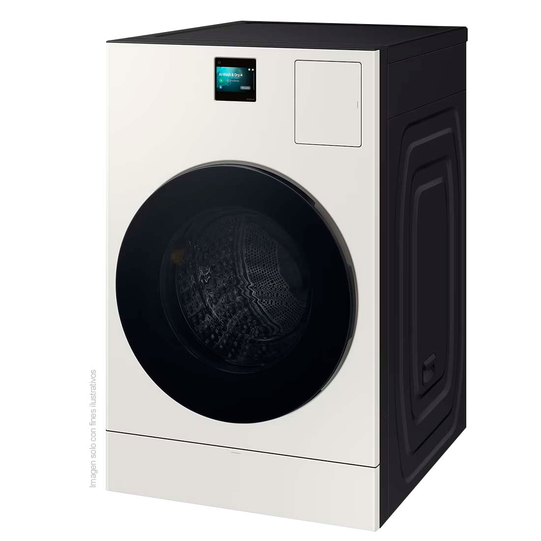 Lavadora y Secadora eléctrica 26kg WD26FB8690BEAP Samsung color Beige