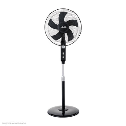Abanico pedestal 16" MY-P1608T-B Mystic 4 velocidades 45W