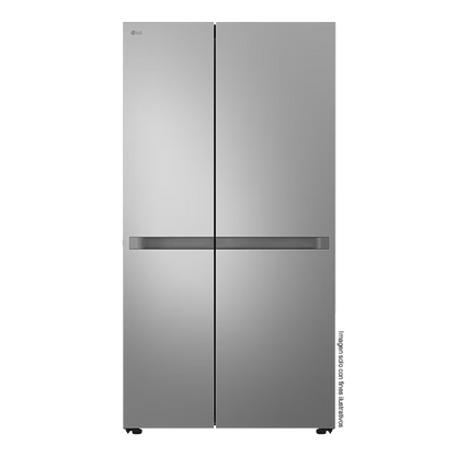 Refrigeradora 22pc Side By Side, VS25BJNK LG color silver, multi air flow, compresor inverter, iluminación LED