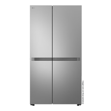 Refrigeradora 22pc Side By Side, VS25BJNK LG color silver, multi air flow, compresor inverter, iluminación LED