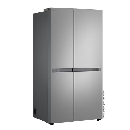 Refrigeradora 22pc Side By Side, VS25BJNK LG color silver, multi air flow, compresor inverter, iluminación LED