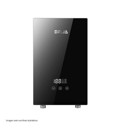 Calentador de agua eléctrico CLTE7KW Drija 10.5 L /min 7Kw panel digital tarjeta electrónica inverter