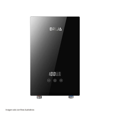 Calentador de agua eléctrico CLTE7KW Drija 10.5 L /min 7Kw panel digital tarjeta electrónica inverter