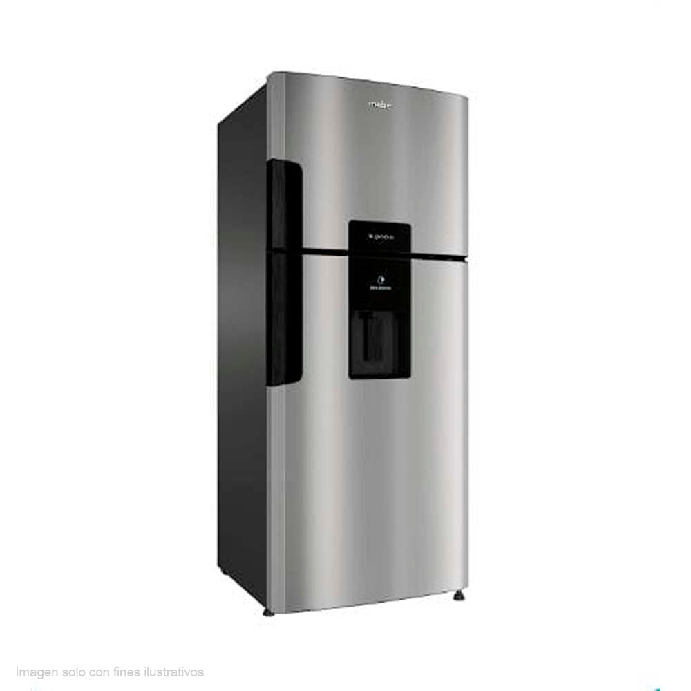 Refrigeradora 15pc RMP450YCAU MABE acero ioxidable jaladera integrada tecnología inverter acabado acero inoxidable