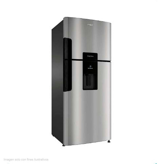Refrigeradora 15pc RMP450YCAU MABE acero ioxidable jaladera integrada tecnología inverter acabado acero inoxidable