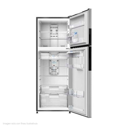 Refrigeradora 15pc RMP450YCAU MABE acero ioxidable jaladera integrada tecnología inverter acabado acero inoxidable