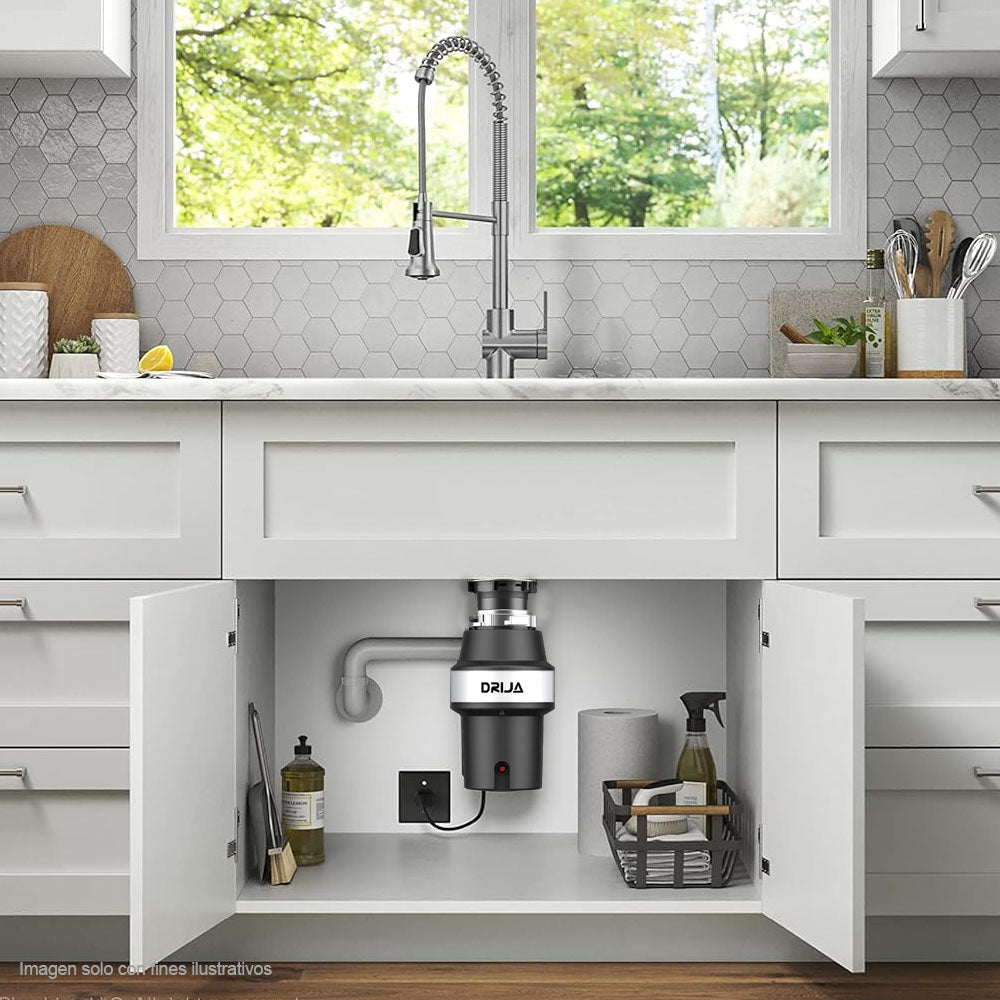 Triturador de alimentos FRANTOIO 1/2 HP Drija potencia 372W 3800RPM 120V