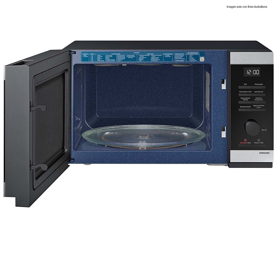 Microondas Grill 1.1pc MG32DG4524ATAP Samsung