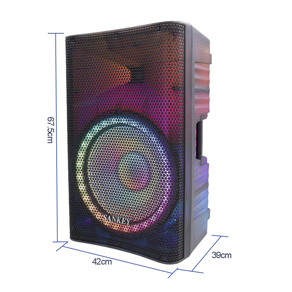 Bocina con amplificador PA15230TSM Sankey 250W RMS