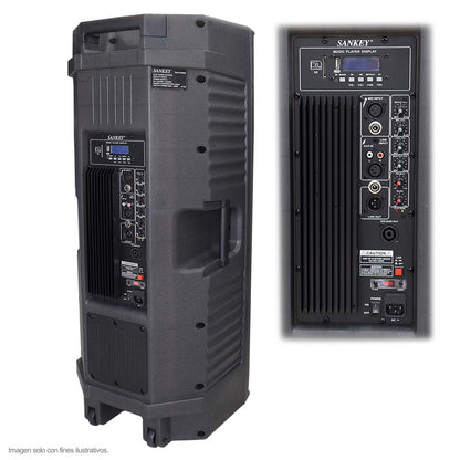 Bocina PA153130TM Sankey potencia de 320W RMS.