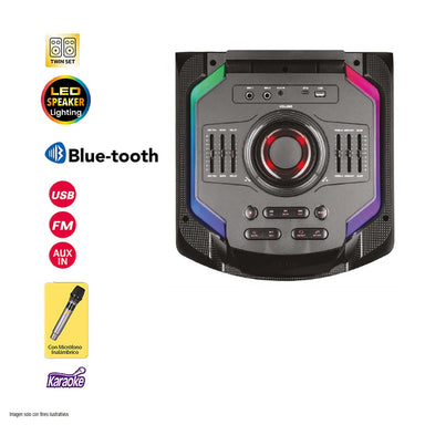 Bocina doble activo + pasivo PA10M32113  Sankey potencia de 200W RMS