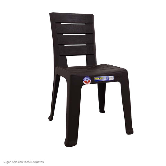 Silla Barú 12965-XP sin brazos color Wengue