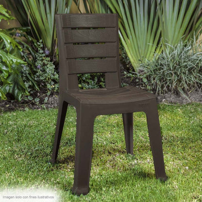 Silla Barú 12965-XP sin brazos color Wengue
