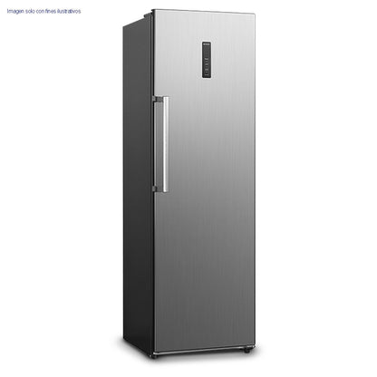 Congelador vertical 10pc RF-F10C8SB Sankey acabado en acero inoxidable panel digital de toque, tecnología inverter