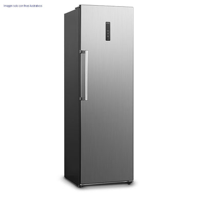 Congelador vertical 10pc RF-F10C8SB Sankey acabado en acero inoxidable panel digital de toque, tecnología inverter