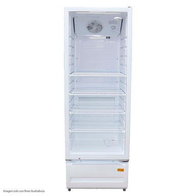 Vitrina vertical RFD-1082 10pc iluminación LED con seguridad con llave y candado