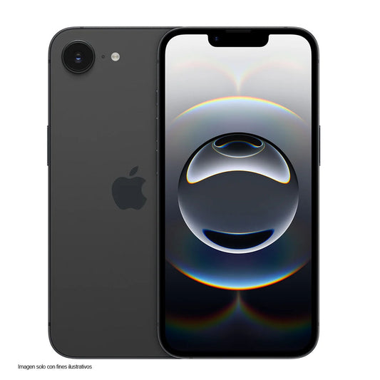 iPhone 16E Apple 128GB color negro pantalla de 6.1" Super Retina XDR OLED