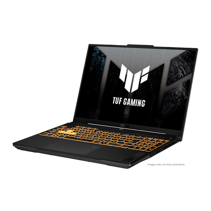 Laptop Tuf Gaming FX607VJ-RL165W, ASUS. Corei5 210H, Ram 16GB, 512SSD, pantalla 15.6", Windows11.