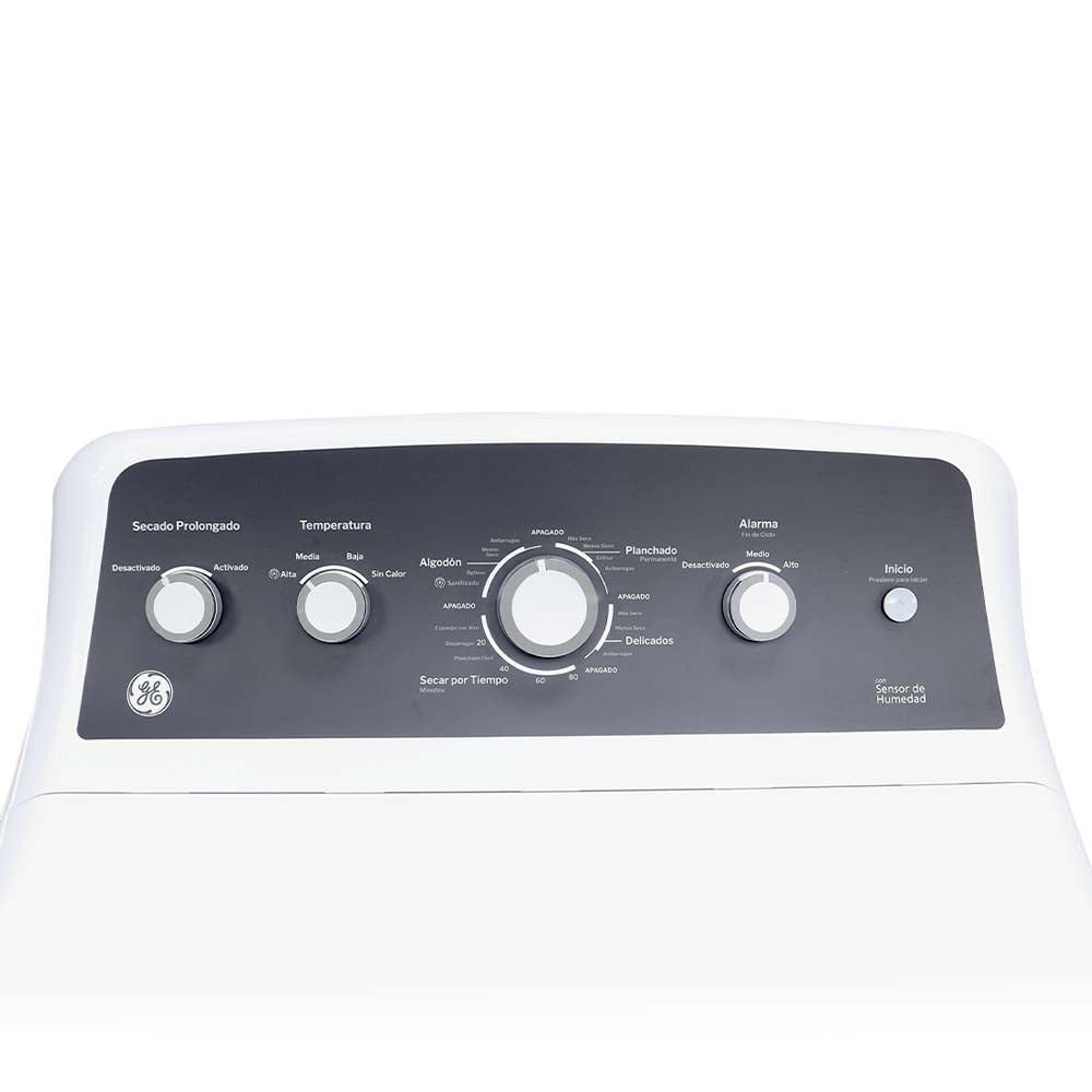 Secadora a gas 22kg SGG47N5MSSAB0 GE con sensor de secado