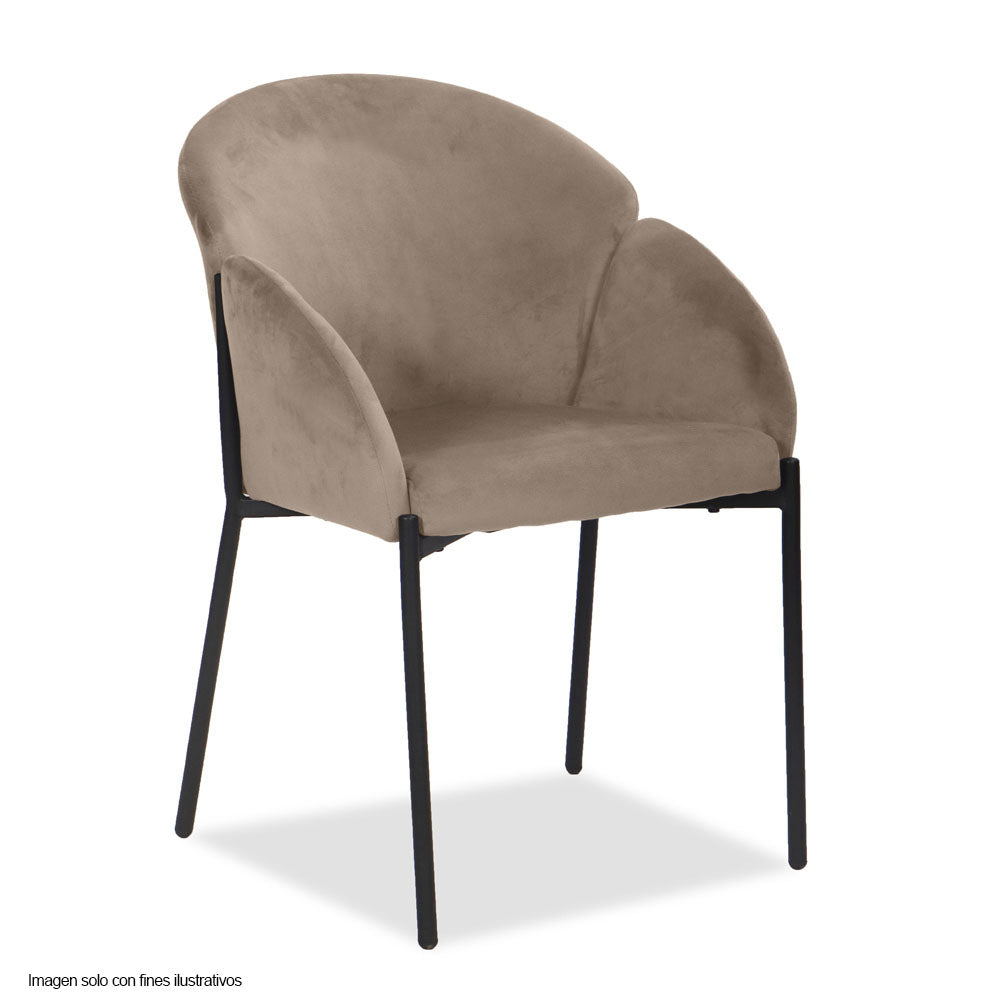 Silla Lira CC047 color crema