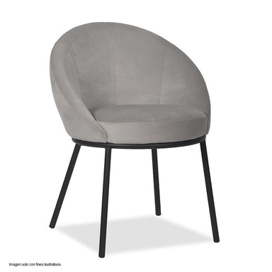 Butaca Alondra CC-238 color gris