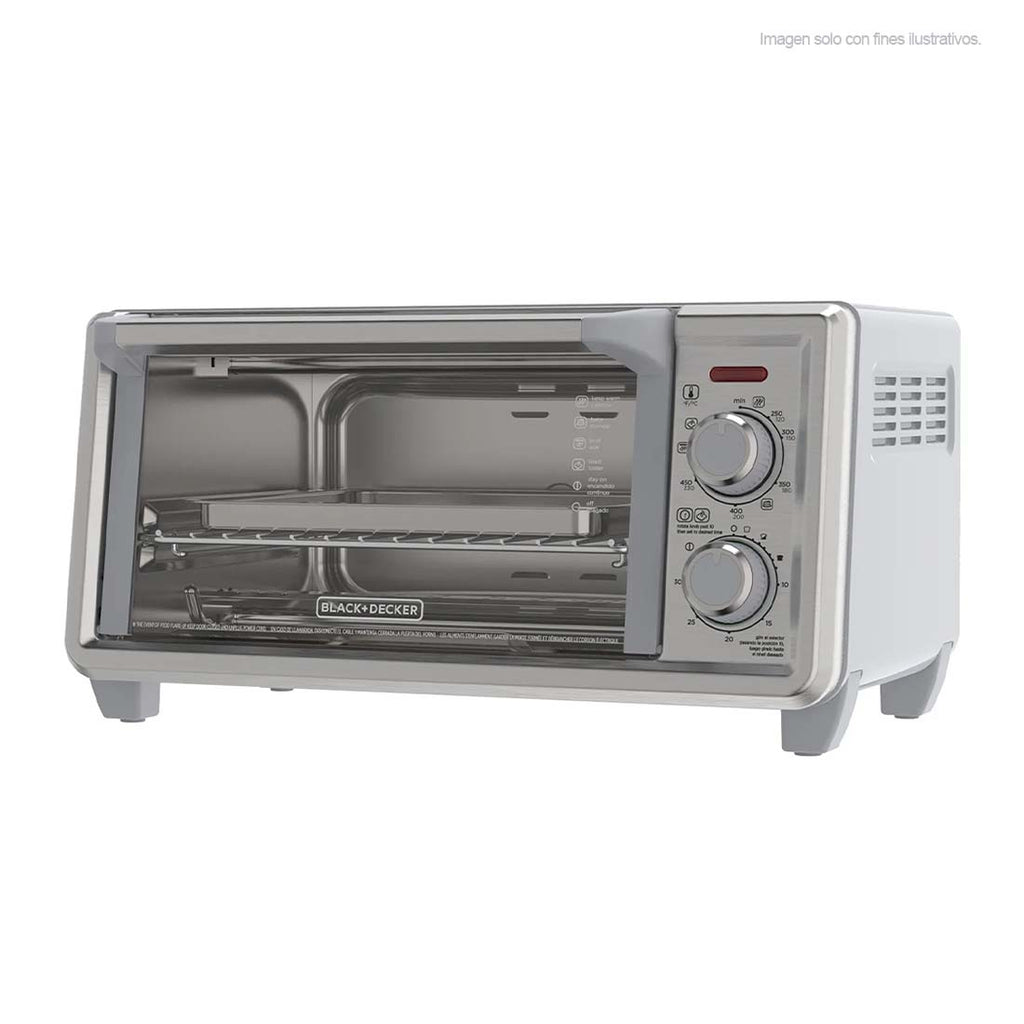 Tostahornos TO4120-1SDLA Black & Decker, convención natural hasta